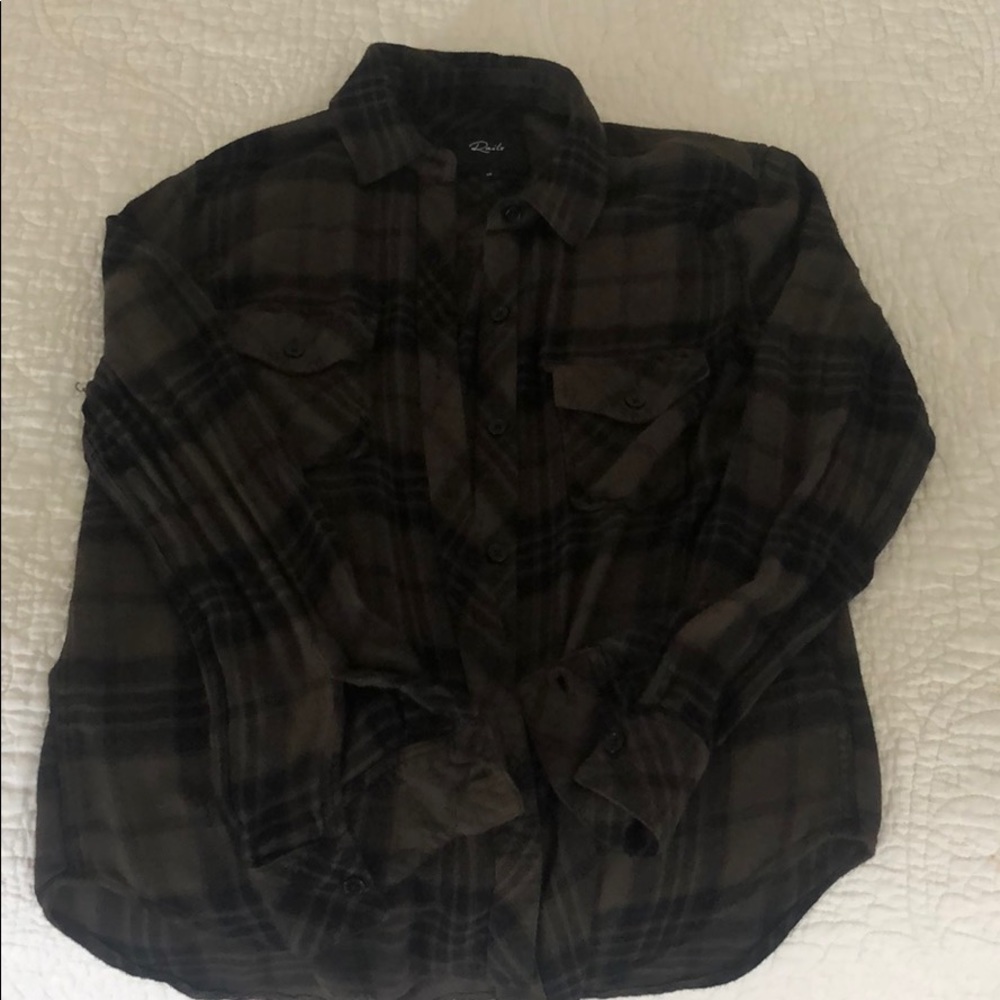 Rails plaid top